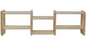 Police 110x19x44cm - Olše