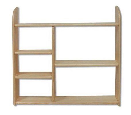 Police 100x20x90cm - Borovice