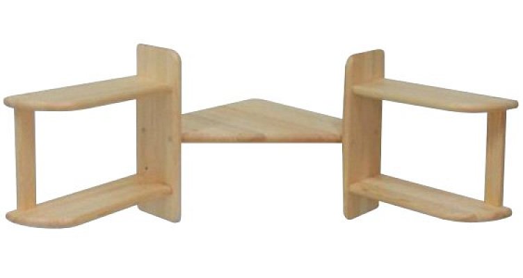 Police 77x77x40cm - Borovice 