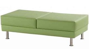 Taburet Notre Dame ND 4 - koženka červená - POSELDNÍ KUS