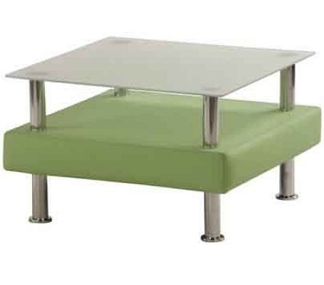 Čtvercový stolek Notre Dame ND 1 - Červená