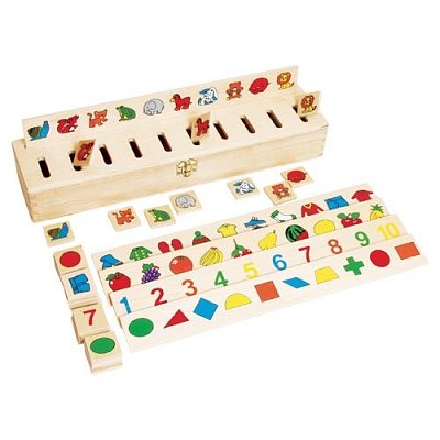 Dřevěná krabička pro nejmenší