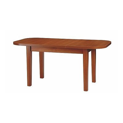 Jídelní stůl rozkládací MINI FORTE - 120-160 cm-120 - Bílá