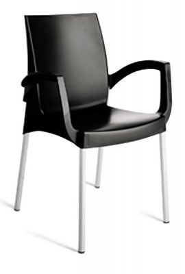 Plastové křesílko BOULEVARD křesílko - Antracite