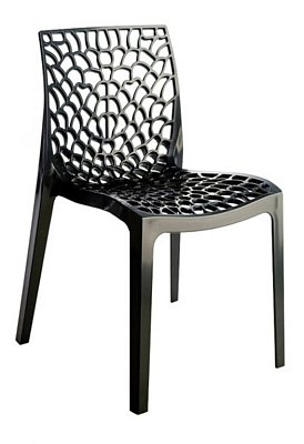 Plastová židle GRUVYER-p - Antracite