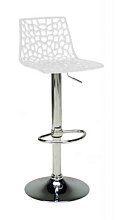 Barová židle - SPIDER bar - Lesk bianco