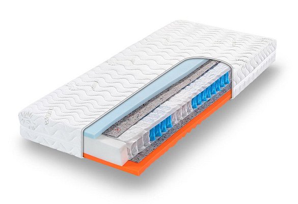 Ortopedická oboustranná matrace Kontakt Bambus - 90x200