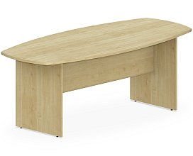 Stůl jednací Klasik - 200x95cm - Bílá