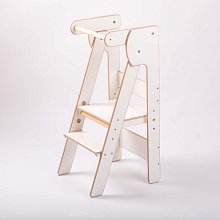 Učící věž skládací 41x47x88cm - White