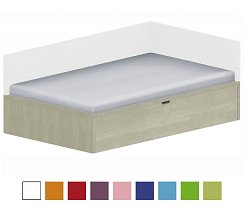 Dětská postel 120x200cm s úložným prostorem Ema - Brilliant white