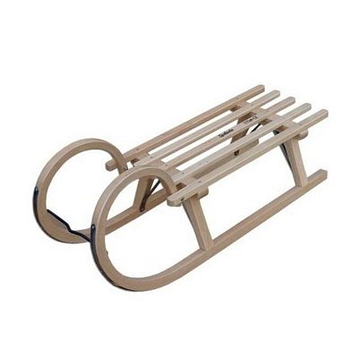 Sáňky dřevěné z masivního buku dl.95cm