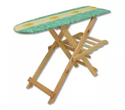 Dřevěné žehlící prkno z masivní borovice 116x36x80cm - Borovice 