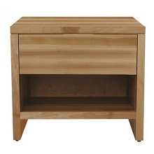 Noční stolek z masivního buku 50x35x45cm - Buk-olše