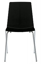 Plastová židle - LOLLIPOP - Nero