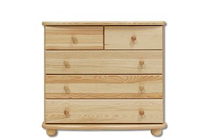 Komoda zásuvková z masivní borovice109x87x40cm - Borovice