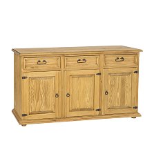Komoda z masivní borovice 167x85x56 cm- Rustikal