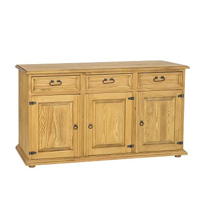 Komoda z masivní borovice 167x85x56 cm- Rustikal