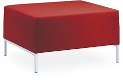 Jednomístný taburet KUBIK KU-T1-N4 - Zelená