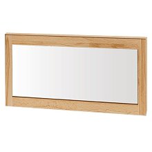 Zrcadlo obdélníkové 127x66cm - Bělený