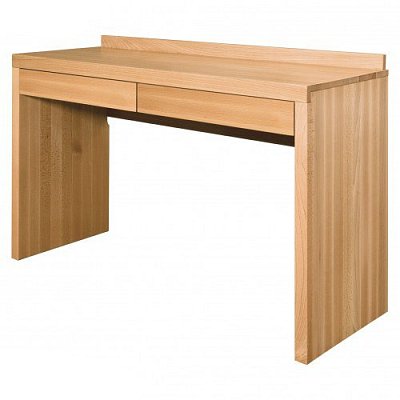 Noční toaletní stolek LT401 z masivního buku 127x86x45cm - Buk-bělený