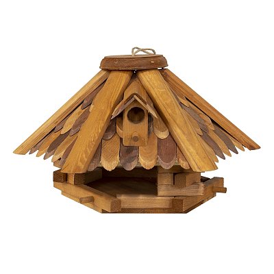 Ptačí krmítko NIDO - z masivního smrkového dřeva, 45x25x45cm