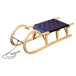 Sáňky dřevěné z masivního buku dl.95cm