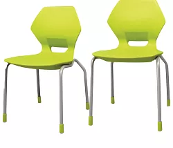 Židle DIAMOND polypropylen velikost 3 - Limetková