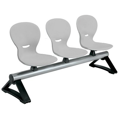 Lavice NEWS 7 místná - Bílá