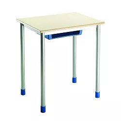 Jednomístná školní lavice - v. 82 cm