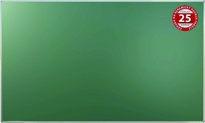 Zelená tabule KERAMIC STANDARD 400x120 cm