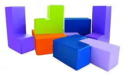 Prostorový solitér - TETRIS komponenty