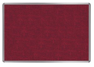 Textilní nástěnka 120x100 cm - Červená