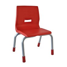 Dětská plastová židlička S20 vel. 2 - Červená