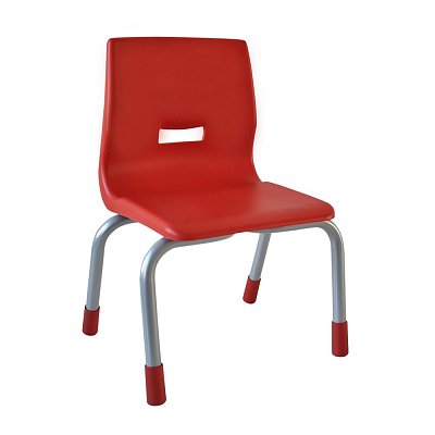Dětská plastová židlička S20 vel. 2 - Červená