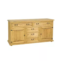 Komoda z masivní borovice 167x89x56 cm - Rustikal