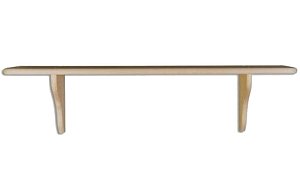 Police 100x20x25cm - Borovice