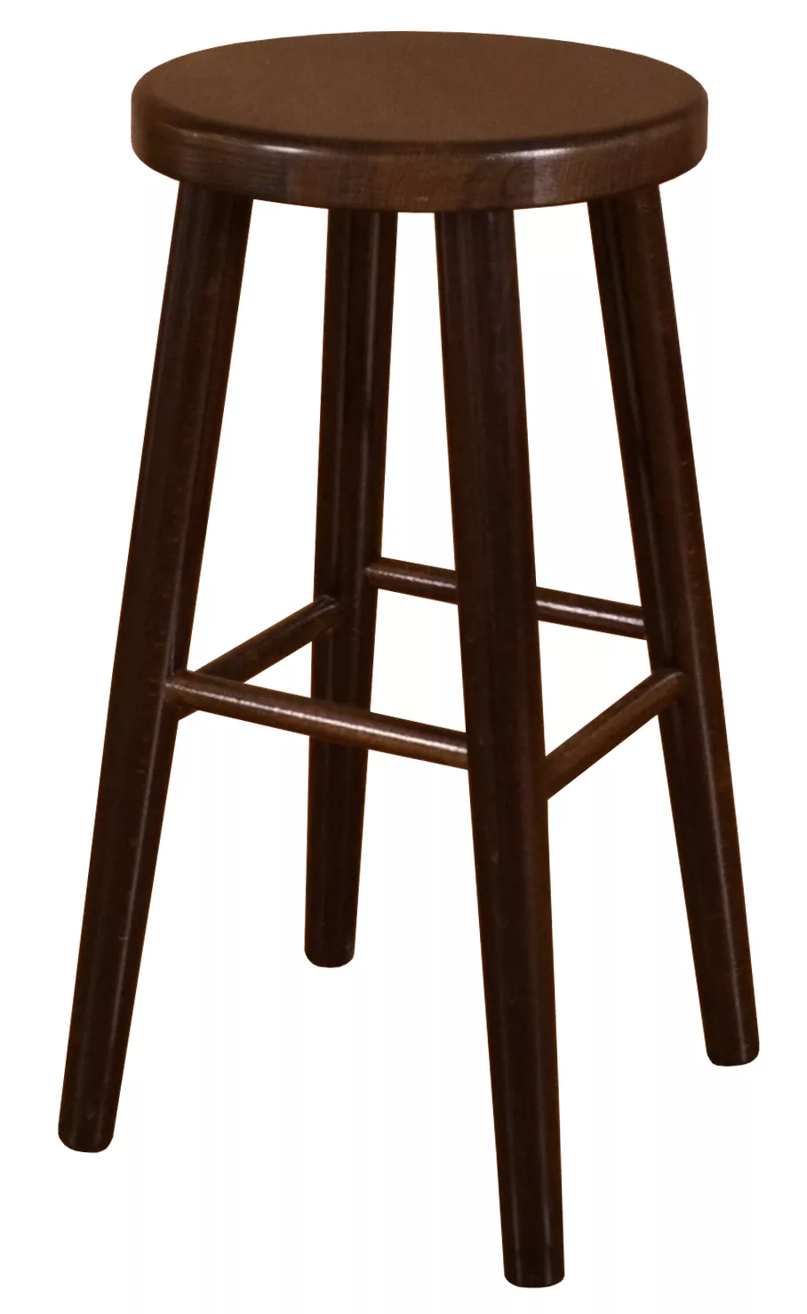 Dřevěný taburet (60 cm) - Ořech