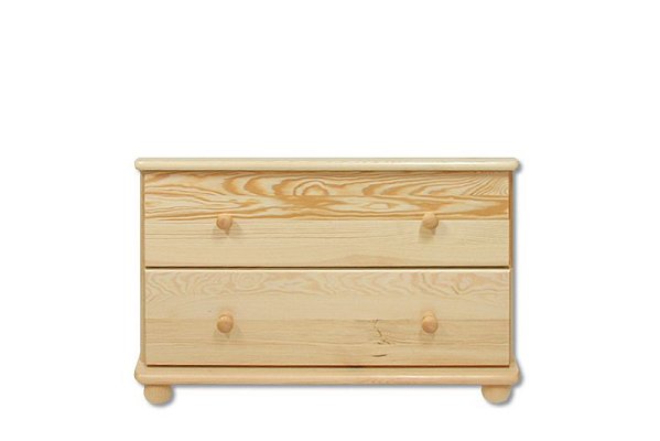 Komoda zásuvková z masivní borovice 80x47x55cm - Borovice