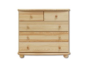 Komoda zásuvková z masivní borovice 85x42x76cm - Borovice