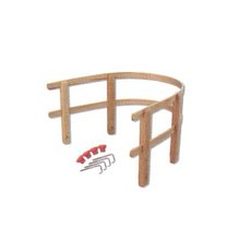 Opěrka na sáně z masivního buku