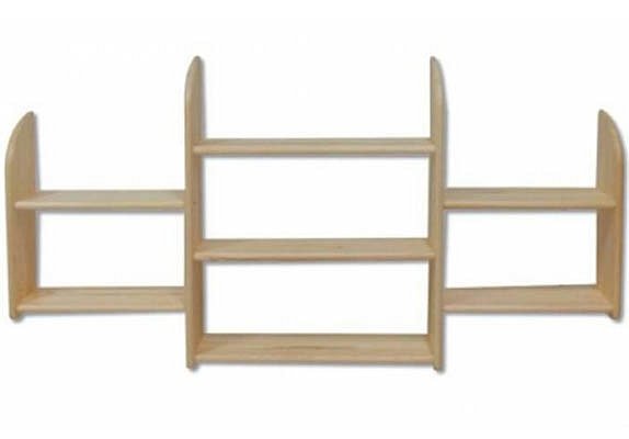 Police 150x19x69cm - Borovice