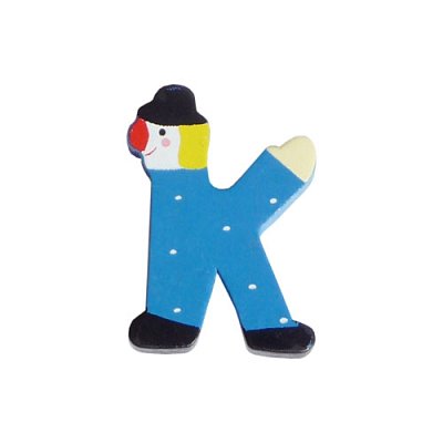 Dřevěné písmenko K (3,6 cm)