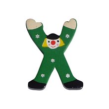 Dřevěné písmenko X (3,6 cm)