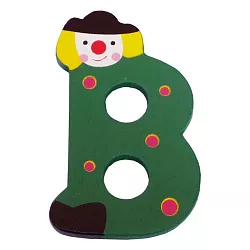 Dřevěné písmenko B (7,2 cm)
