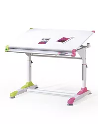 Psací stůl Collorido rostoucí a polohovatelný 100x66x69-84cm - Bílá