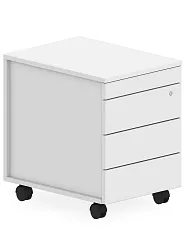 Mobilní kontejner bezúchytkový 43x58x59,5cm - Bílá