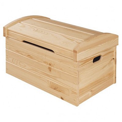 Truhla z masivní borovice 77x48x45cm - Olše