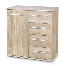 Komoda 77x40x82cm - Dub sonoma