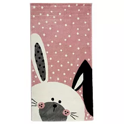 Kusový dětský koberec Kiddo 80x150cm - Růžová