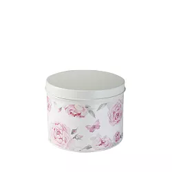 Šperkovnice s růžemi 13x11cm - Bílá - POSLEDNÍ KUSY